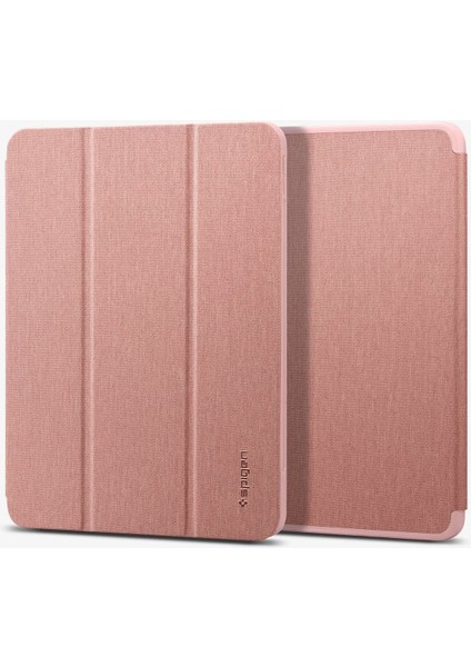 iPad Air 11" M3 (2025) / M2 (2024) / Air 10.9" (2022 / 2020) ile Uyumlu Kılıf Urban Fit Askeri Sınıf Koruma Rose Gold Örgü Kumaş Tasarım - ACS07756 modelleri