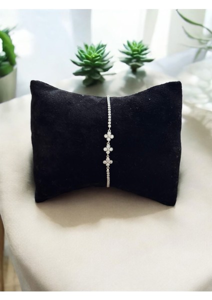 Altın Kaplama Renginde Yonca Motif Paslanmaz Çelik Kombin CNS0024 modelleri