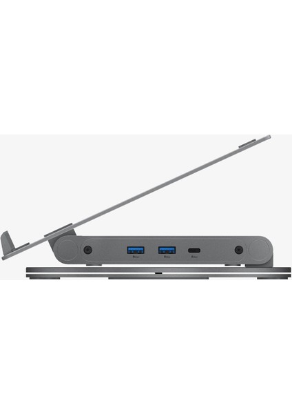 Dizüstü Laptop Notebook / MacBook Ayarlanabilir Masa Standı / Multi Hub Çoklayıcı 6 in 1 Port Space Gray LD204H - AMP08885 modelleri