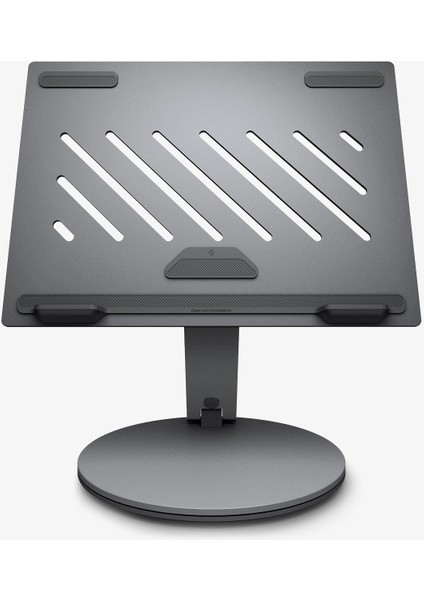 Dizüstü Laptop Notebook / MacBook Ayarlanabilir Masa Standı / Multi Hub Çoklayıcı 6 in 1 Port Space Gray LD204H - AMP08885