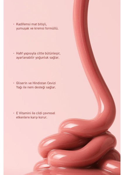 Yoğun Pigmentli E Vitaminli Mat Bitişli Kremsi Likit Allık - Liquid Blusher 03 Warm Apricot fiyatları