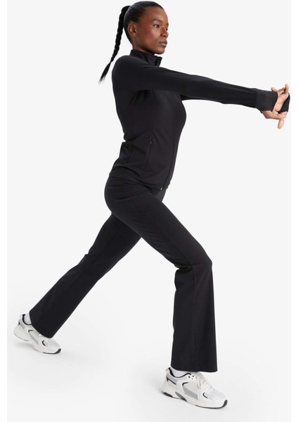 Fit Flare Fit Toparlayıcı Yüksek Bel İspanyol Paça Soft Touch Sporcu Pantolon B3988AX25AU fırsatları
