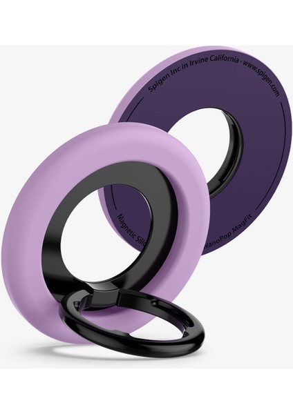 NanoPop MagFit iPhone için Manyetik Telefon Tutucu & Stand MagSafe özellikli Ring Grape Purple - AMP09030 fiyatları
