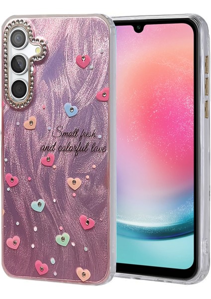 Samsung Galaxy A24 4g Kılıf Blade Aynalı Desenli Kapak - Desen 8 Mrayd