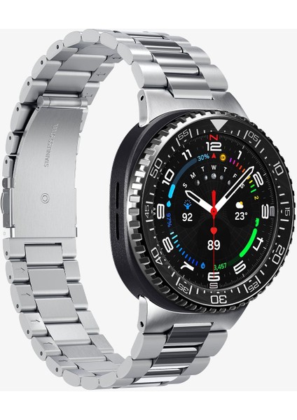 Galaxy Watch 8 Classic (46mm) Kasa Koruyucu Bezel Tune Diver Saat Aksesuar Paslanmaz Çelik Yapı Üstün Koruma Black - ACS10014 fırsatları