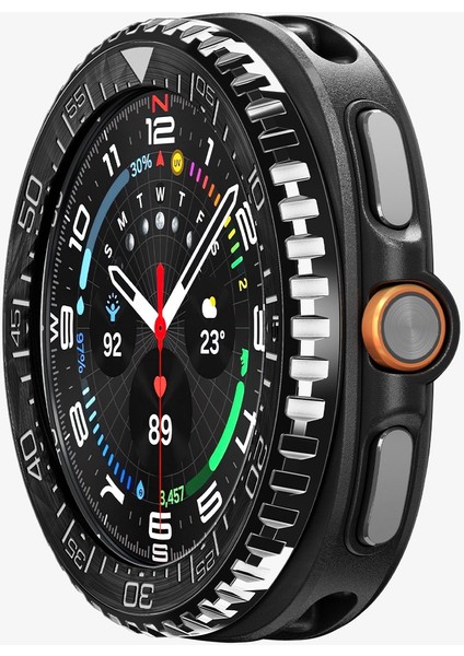 Galaxy Watch 8 Classic (46mm) Kasa Koruyucu Bezel Tune Diver Saat Aksesuar Paslanmaz Çelik Yapı Üstün Koruma Black - ACS10014 indirimleri