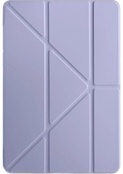 Huawei Honor Pad X9 11.5 Kılıf Kalemlikli Mars Tablet Kılıfı - Açık Mor Mrayd