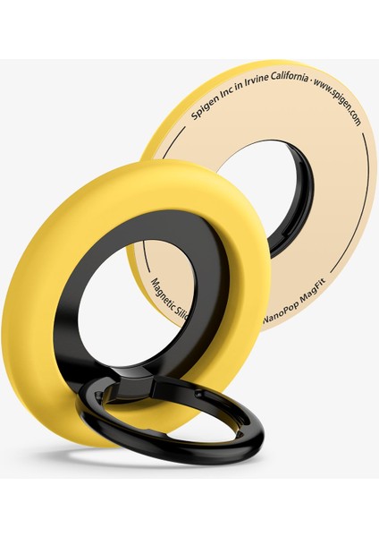NanoPop MagFit iPhone için Manyetik Telefon Tutucu & Stand MagSafe özellikli Ring Mango Yellow - AMP09027 indirimleri