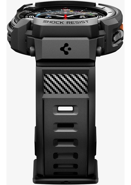 Galaxy Watch 8 Classic (46mm) Kılıf & Kordon Kayış Rugged Armor Pro Matte Black - ACS10013 fırsatları