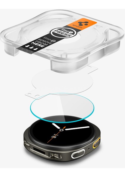 Galaxy Watch 8 (40mm) Cam Ekran Koruyucu Kolay Kurulum GLAS.tR EZ Fit Slim HD (2 Adet) - AGL09874 fırsatları