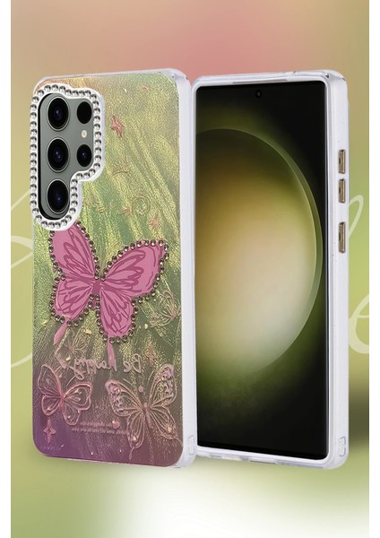 Samsung Galaxy S25 Ultra Kılıf Blade Aynalı Desenli Kapak - Desen 9 Mrayd fiyatları