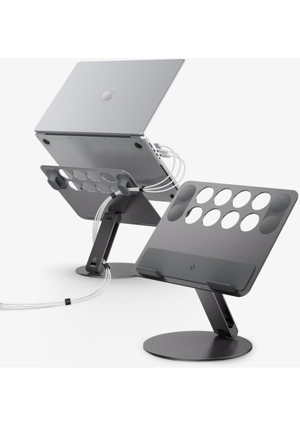 Dizüstü Laptop Notebook / MacBook Ayarlanabilir Masa Standı / Kablo Düzenleyici Space Gray LD206C - AMP09303 fiyatları
