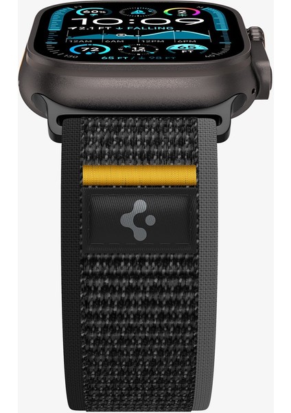 Apple Watch 49mm Ultra Seri 3/2/1 - 46mm Seri 11/10 - 45mm Seri 9/8/7 - 44mm Seri SE3/SE2/SE/6/5/4 ile Uyumlu Kordon Kayış Band Athlex Air Active Black - AMP09033 fiyatları