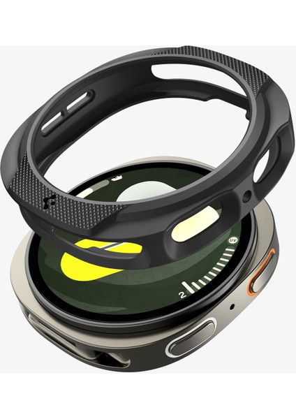 Samsung Galaxy Watch 8 (44mm) Kılıf Liquid Air Matte Black - ACS09839