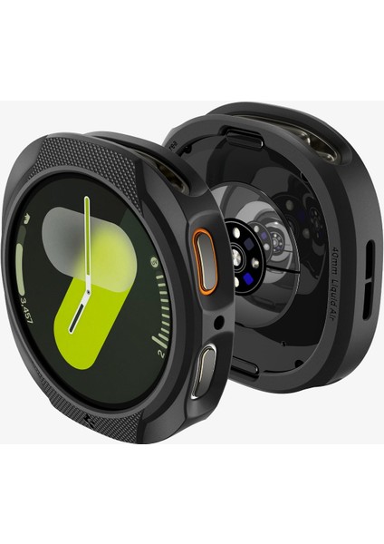 Samsung Galaxy Watch 8 (44mm) Kılıf Liquid Air Matte Black - ACS09839