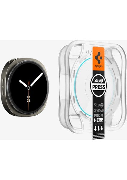 Galaxy Watch 8 (44mm) Cam Ekran Koruyucu Kolay Kurulum GLAS.tR EZ Fit Slim HD (2 Adet) - AGL09876 fırsatları