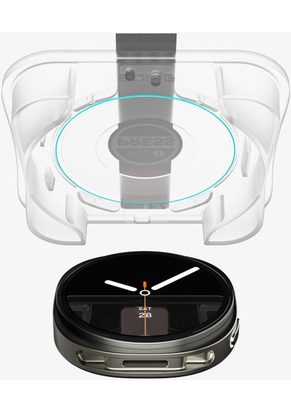 Galaxy Watch 8 (44mm) Cam Ekran Koruyucu Kolay Kurulum GLAS.tR EZ Fit Slim HD (2 Adet) - AGL09876 indirimleri