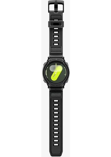 Samsung Galaxy Watch 8 (40mm) Kılıf & Kordon Kayış Rugged Armor Pro Matte Black - ACS10005 fırsatları