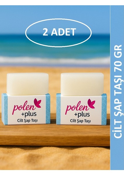 Şap Taşı Cilt Şapı - 2×70 gr