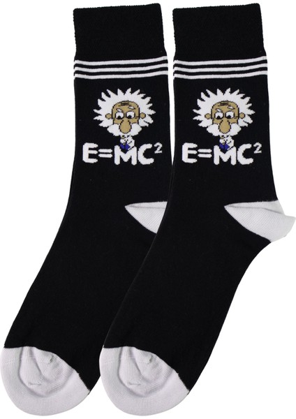 Back To School Okul Serisi Desenli 6'lı Unisex Soket Çorap Kutusu