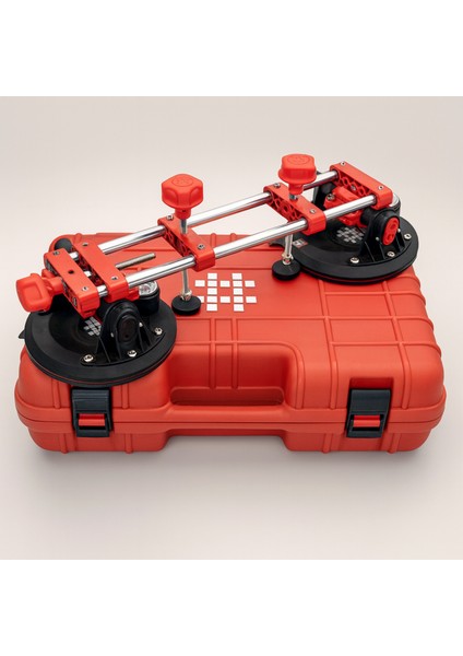 8 Inç Çiftli Vakumlu Vantuz Taş Birleştirme Hizalama Aparatı Granit Mermer Fayans Seramik Montajı indirimleri