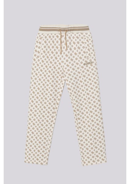 Bg Store Kız Çocuk Krem Eşofman Altı