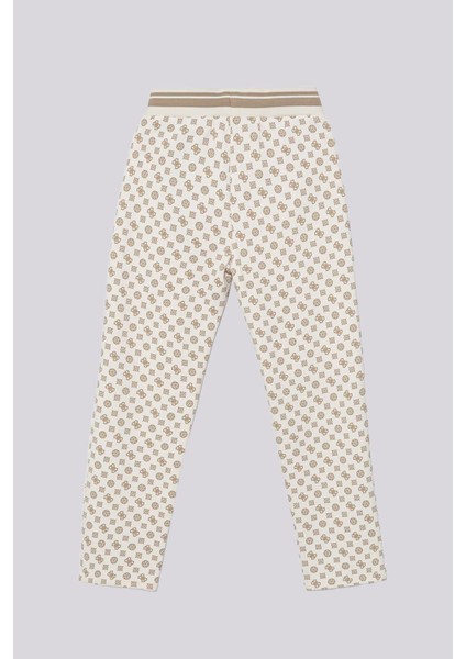 Bg Store Kız Çocuk Krem Eşofman Altı modelleri