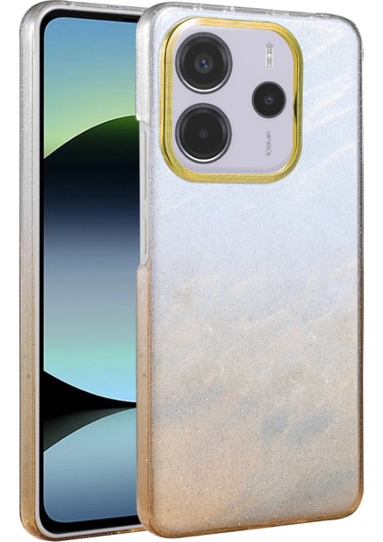 Xiaomi Redmi Note 14 4g Glossy Kapak - Çöl Titanyum Mrayd