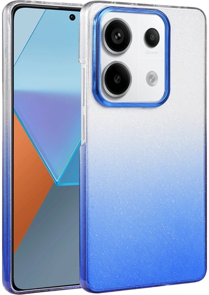 Xiaomi Redmi Note 13 Pro 4g Glossy Kapak - Mavi Mrayd