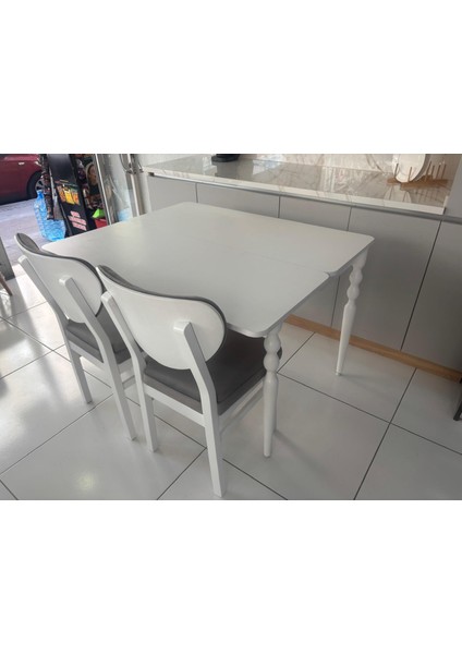 120X 45CM Katlanır Mutfak Masa Takımı modelleri