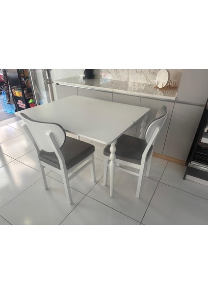 120X 45CM Katlanır Mutfak Masa Takımı fırsatları