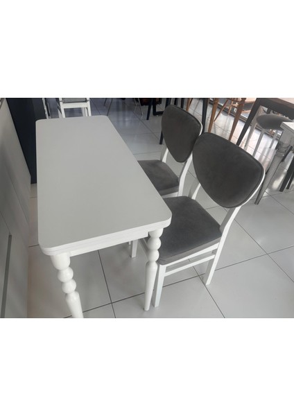 120X 45CM Katlanır Mutfak Masa Takımı