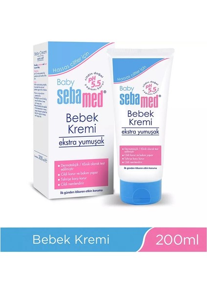 Bebek Kremi 200ML (Ekstra Yumuşak) (5 Li Set) modelleri