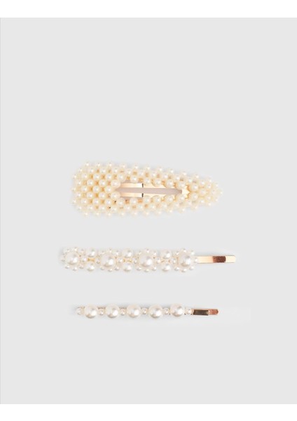 Asimi Beyaz Kadın Toka