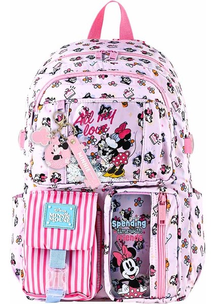 Mınnıe Mouse Ilkokul Çantası Charm-Lx Jfu