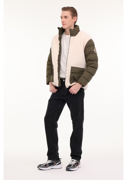 ML TALOH 2CFFW24M13 4PR Ekru Erkek Kısa Kaban modelleri