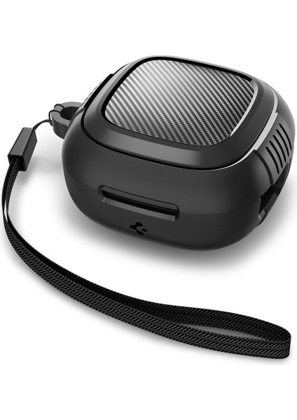 Audio TWS P20 Kulaklık Kılıfı Ekstra Dayanıklı Kılıf Rugged Armor Hava Kanalı Teknolojisi™ Askeri Sınıf Koruma Matte Black Çift Katman Kılıf - ACS07967