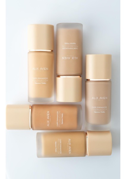 Kırışıklık Karşıtı Nemlendirici SPF30 Parlak Bitişli Fondöten - Care Enhancer 802 Sandy Rose indirimleri