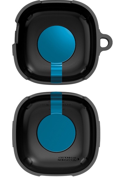 Audio TWS P20 Kulaklık Kılıfı Ekstra Dayanıklı Kılıf Rugged Armor Hava Kanalı Teknolojisi™ Askeri Sınıf Koruma Matte Black Çift Katman Kılıf - ACS07967