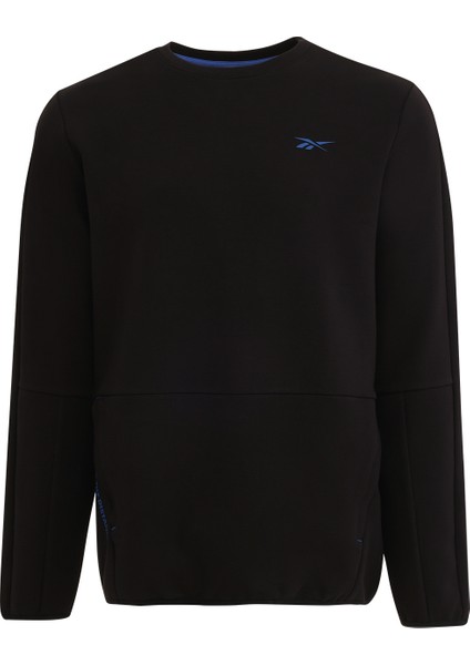 Tukan C Neck Siyah Erkek Sweatshirt