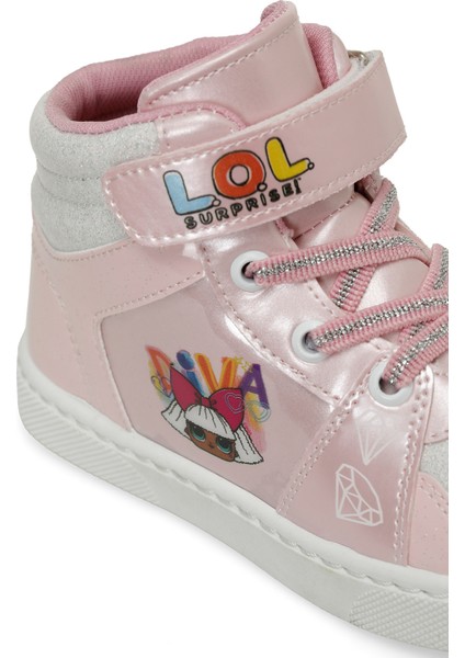 UFAY.P4PR Pembe Kız Çocuk High Sneaker