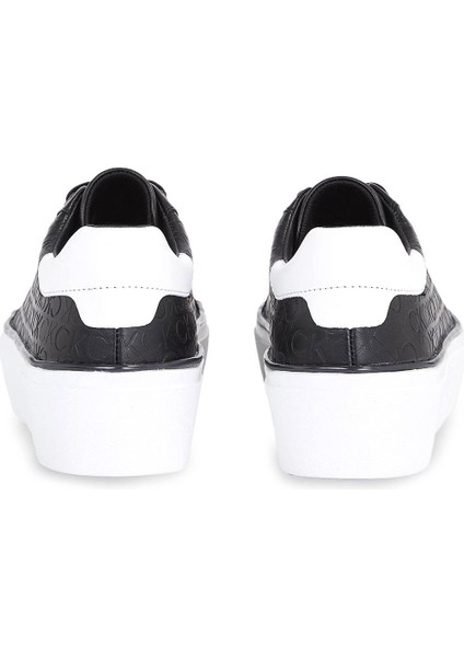 FLATFORM C LACE UP - MONO Siyah Kadın Sneaker modelleri