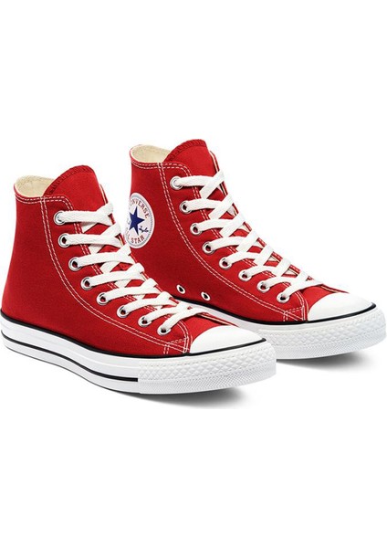 Chuck Taylor All Star Hi Unisex Kırmızı Sneaker.600 modelleri