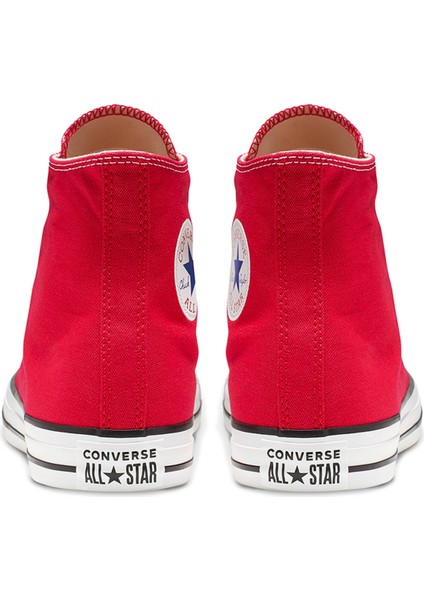 Chuck Taylor All Star Hi Unisex Kırmızı Sneaker.600 indirimleri