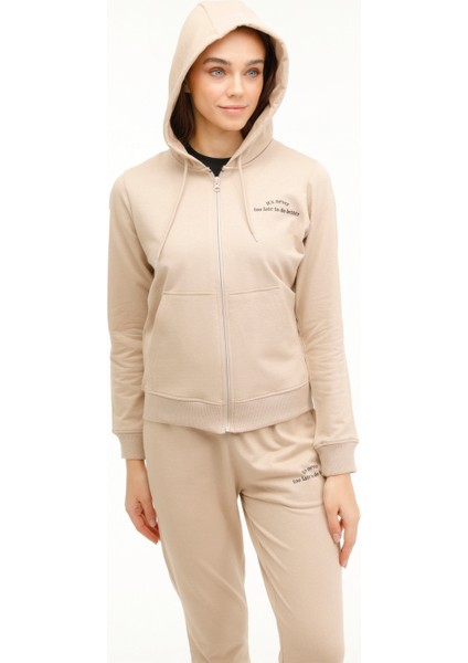 Wb Aura Bsc 18OV85 3pr Vizon Kadın Eşofman Üstü