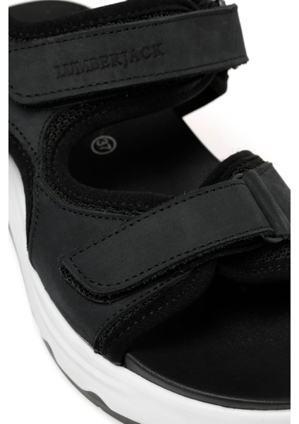 Umore 3fx Siyah Kadın Kalın Taban Sandalet