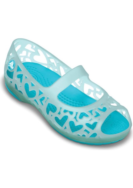 ADRINA HEARTS FLAT Mavi Kız Çocuk Babet