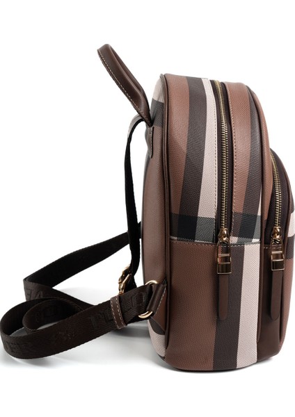 Kadın 1062-47402 Sılver Polo Sırt Çantası MK85 Koyu Kahve-Mat Kahve modelleri