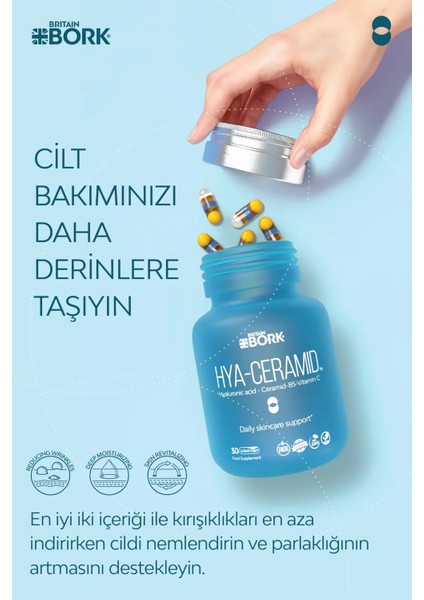 Hya-Ceramıd Nemlendirici Yüz ve Vücut Vitamini-Kuru Ciltler Için Seramid ve Hyalüronik Asit Içerikli indirimleri