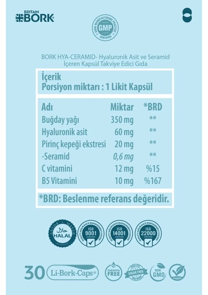 Hya-Ceramıd Nemlendirici Yüz ve Vücut Vitamini-Kuru Ciltler Için Seramid ve Hyalüronik Asit Içerikli